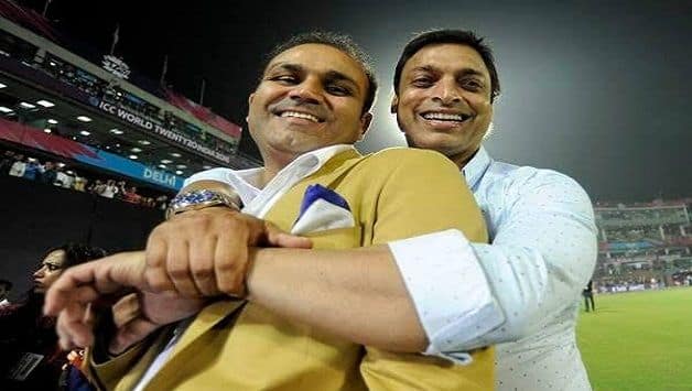 Shoaib Akhtar knows he used to jerk his elbow and chucking too: Sehwag