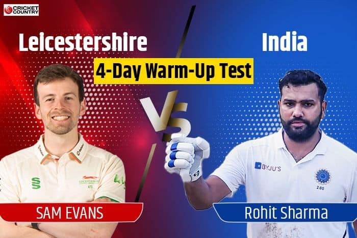 Live Score India vs Leicestershire 4-Day Warm Up Match Day 1 Live Updates: KS Bharat Star For India On A Gloomy Day