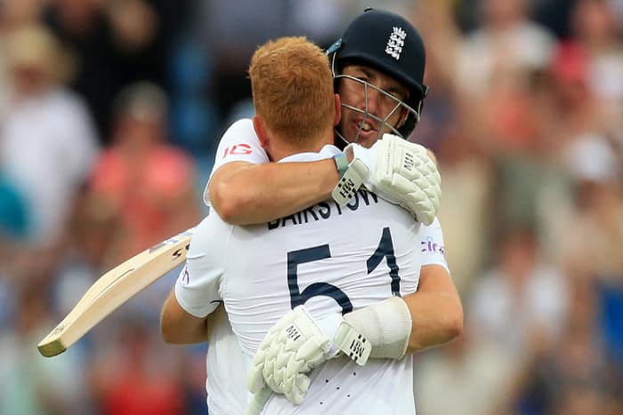 Bairstow & Jamie Overton’s unbeaten 209 runs partnership for the 7th wicket