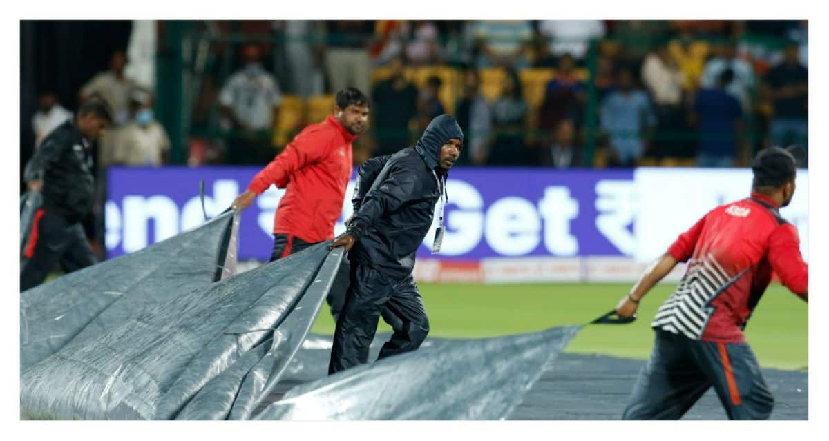IND v SA, 5th T20I: Persistent Rain Washes Out Bengaluru Decider, Series Shared 2-2