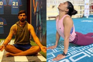 Watch: Top Indian athletes celebrate International Day of Yoga