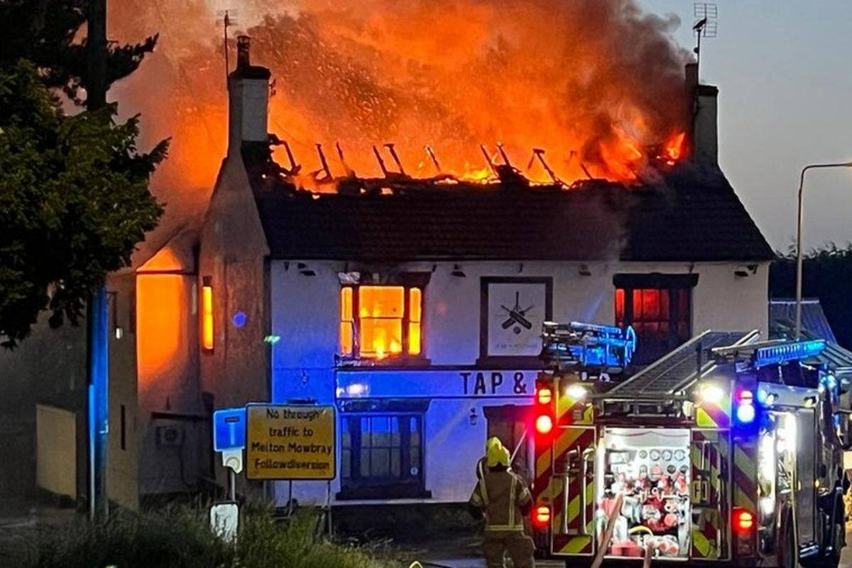 Pub Owned By England Pacer Stuart Broad Ravaged By Fire