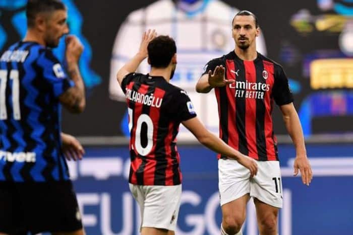 Football, World Football, Serie A, AC Milan, Inter Milan, Zlatan Ibrahimovic, Hakan Calhanoglu, Football News, Football Latest, Football latest News, Scudetto