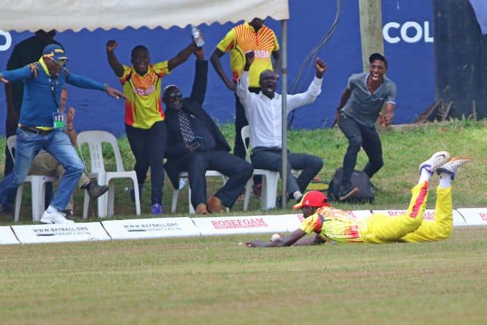 Frank Nsubuga, ICC, Viral, Viral video, Viral Catch, Cricket catch, Frank Nsubuga catch, Frank Nsubuga Uganda, Uganda, Kenya, Uganda Vs Kenya, Cricket News, Latest News, Latest Cricket News, Cricket, Test Cricket