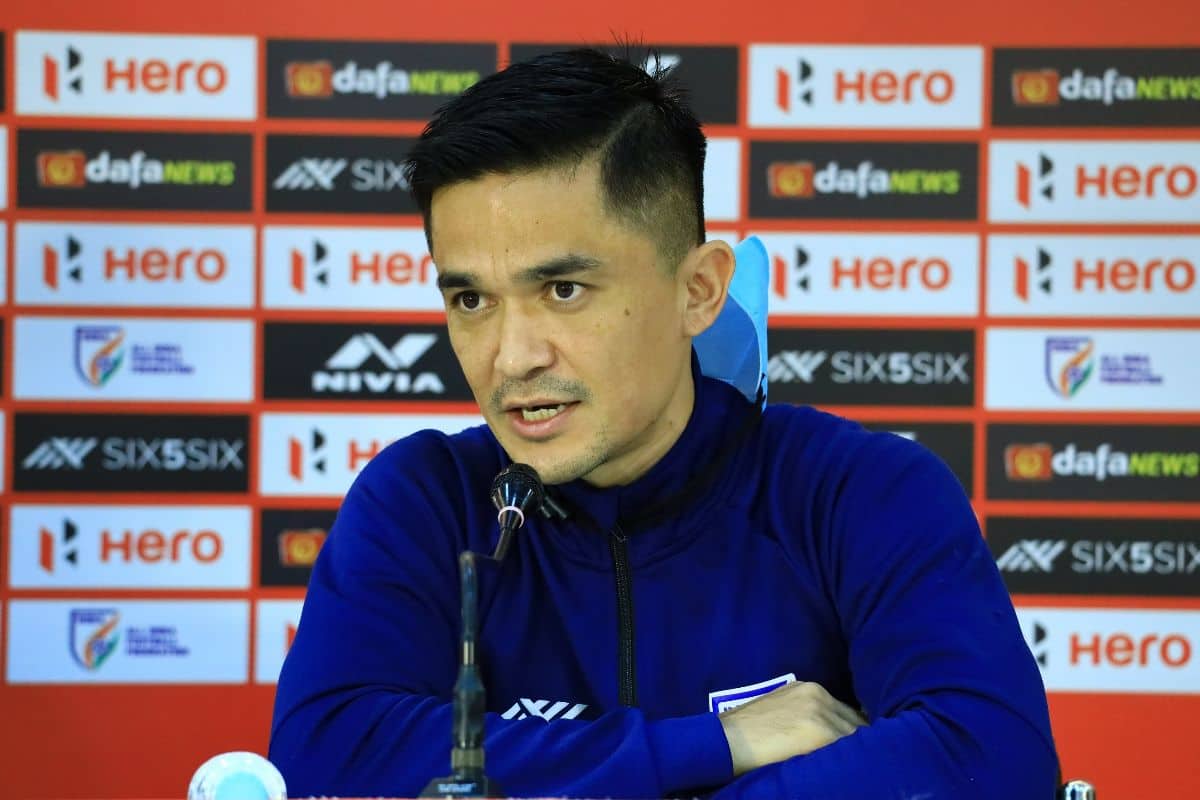 ‘If We Win, We Qualify For Asian Cup’- Sunil Chhetri Exudes Confidence Ahead of Hong Kong Clash