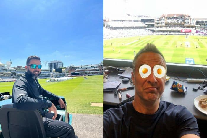 ‘Time For Michael Vaughan To Go Underground’- Fans Troll Former England Captain As Wasim Jaffer Reaches England