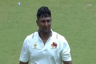 Inspiration For All: Twitter Hails Teary-Eyed Sarfaraz Khan After Stunning Century vs MP In Ranji Trophy Final | Watch