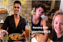 Danielle Wyatt shared an Instagram story that features Arjun Tendulkar Photo Viral
