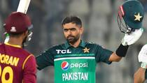 babar azam scored century as pakistan beat west indies in first odi to lead 3 match series by 1-0