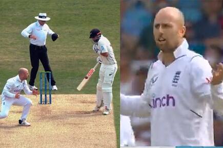 new zealand batter henry nicholls gets out in strange manner in third test againt england watch video