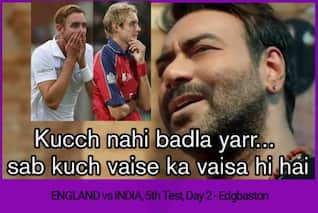 Kuch Nehi Badla Yaar: Broad Trolled Mercilessly On Twitter After Conceding A Record 35 Runs In 1 Over vs IND In 5th Test