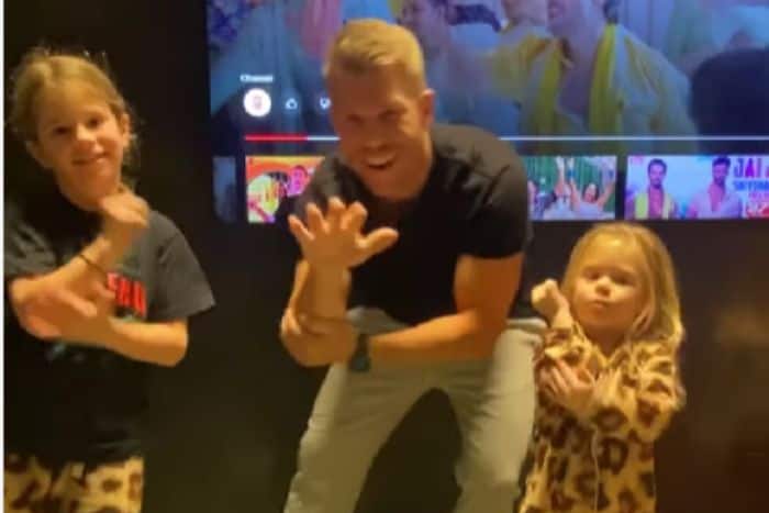 Watch: David Warner Is Back On The Dance Floor, Grooves To The Punjaabbaan Song With His Kids