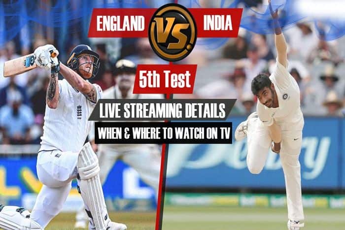 India vs England 5th Test Live Streaming Cricket: When And Where to Watch IND vs ENG Live Stream Online And On TV