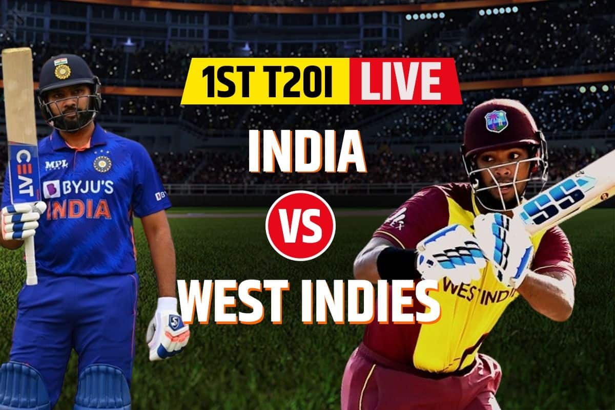 LIVE India Vs West Indies 1st T20I 2022, Trinidad: Arshdeep Dismisses Myers, Holder Joins Brooks