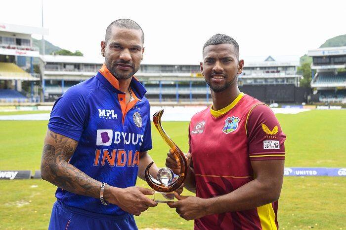 IND vs WI 1st ODI Live Score India vs West Indies ODI live cricket score live streaming queen park oval port of spain