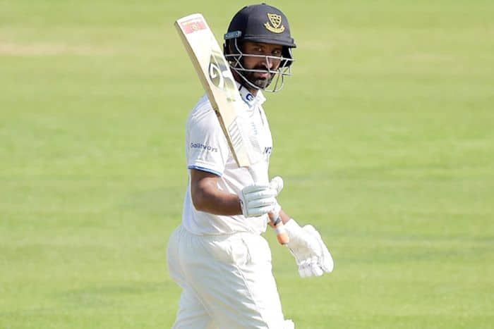 cheteshwar pujara scored third double hundred of the season for sussex created record in 118 years