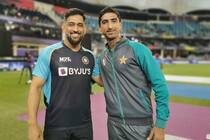 pakistan cricketer shahnawaz dahani wished ms dhoni on his birthday