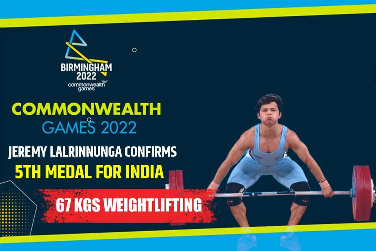 It’s A Gold: 19-Year Old Weightlifter Jeremy Lalrinnunga Wins Gold In CWG 2022