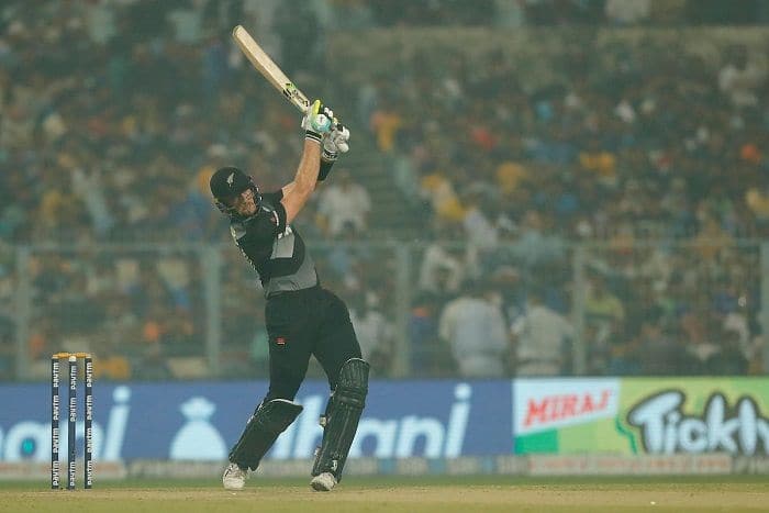 Martin Guptill crosses Rohit Sharma (3379) to now become the Top Run Scorer in men’s T20Is