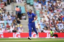 Mohammad Shami becomes the fastest Indian to complete 150 wickets in ODI history