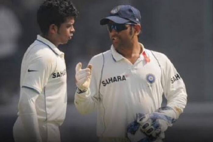 Watch Video Sreesanth Shared a Video Of Clean Bowled Ms Dhoni in Ipl Match On his 41st Birthday