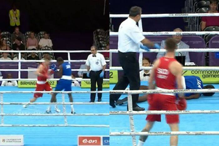 CWG 2022: Boxer Knocks Out Opponent In Just 20 Seconds: Watch