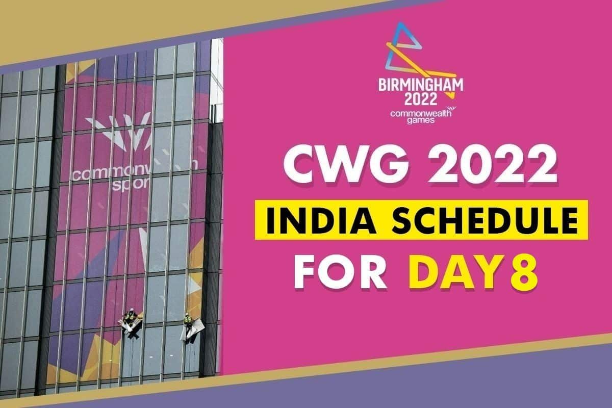 Commonwealth Games 2022, India Full Schedule, Day 8: All You Need To Know | CWG 2022 Birmingham