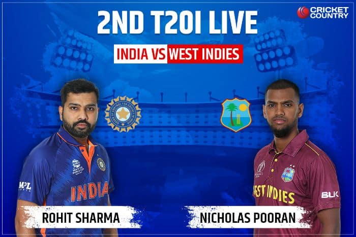 LIVE IND vs WI 2nd T20I Score, Basseterre: India Look To Make It 2-0 Against West Indies