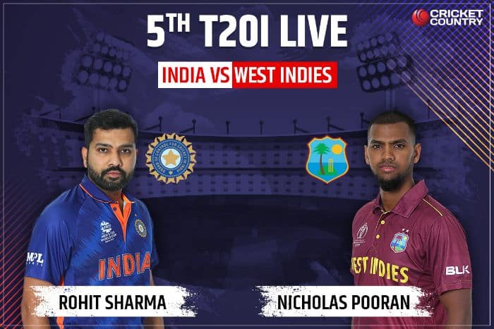 LIVE Score WI vs IND 5th T20I, Florida: Iyer On Fire As Samson Joins After IND Lose Kishan, Hooda vs WI