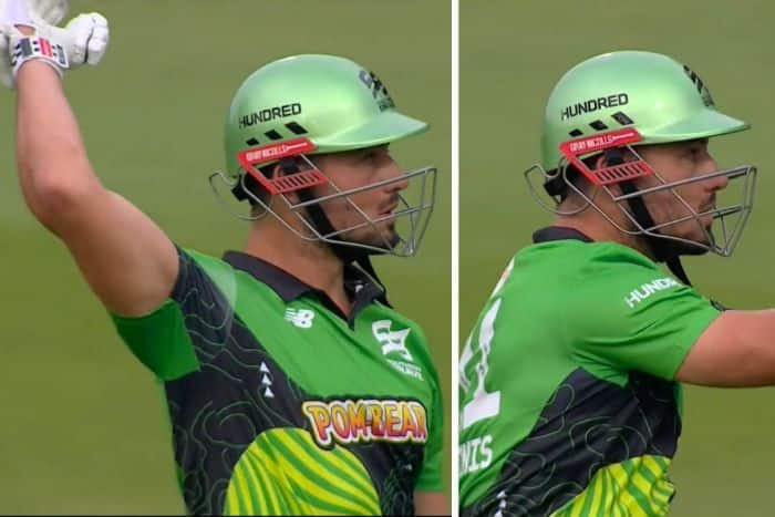 Viral Video: Stoinis Appears To Be Accusing PAK Bowler Of Chucking During The Hundred Match