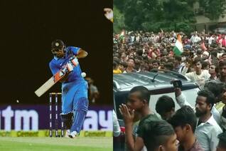 Watch: Fans Go Out Of Control In Mumbai To See Indian Captain Rohit Sharma