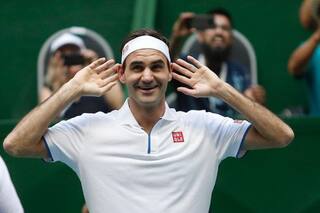 Watch: Roger Federer Fulfills His Promise, Plays Tennis With Young Player After 5 Years
