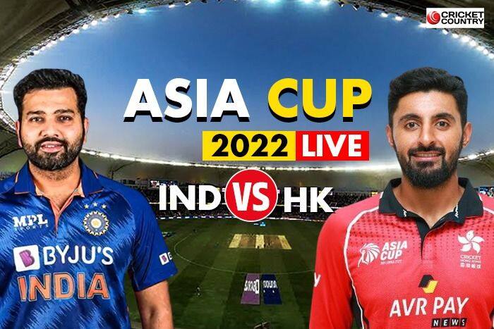 LIVE IND vs. HK Asia Cup Score: KL Rahul goes off, Kohli nears 50