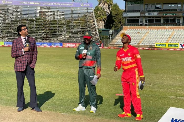 LIVE | BAN vs ZIM 1st ODI Score, Harare: Raza, Kaia Centuries Torment Bangladesh