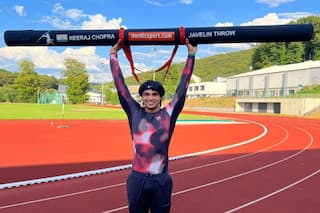 Neeraj Chopra Finishes First At Lausanne Diamond League