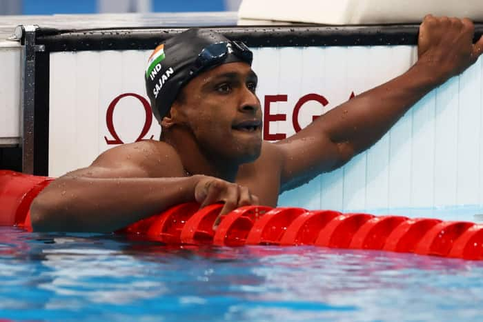 Sajan Prakash Fails To Make Semi-Final In 100m Butterfly