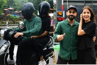 Virat Kohli Takes Anushka Sharma For A Scooty Ride In Mumbai | Watch VIRAL VIDEO