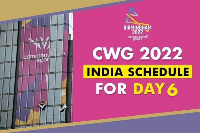 commonwealth games 2022 day 6 live updates birmingham full schedule live streaming medals tally cwg news updates in hindi