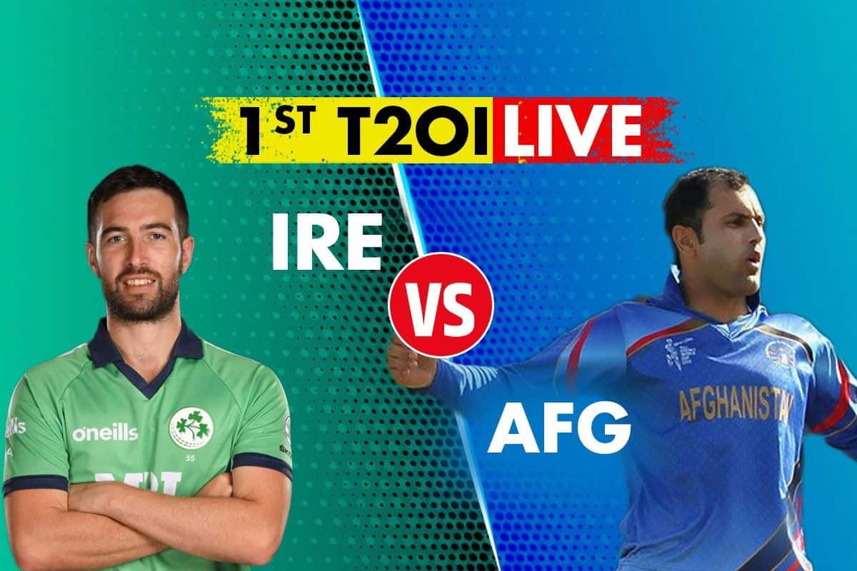 LIVE SCORE IRE vs AFG 1st T20I, Belfast: Afghanistan Opted To Bat First