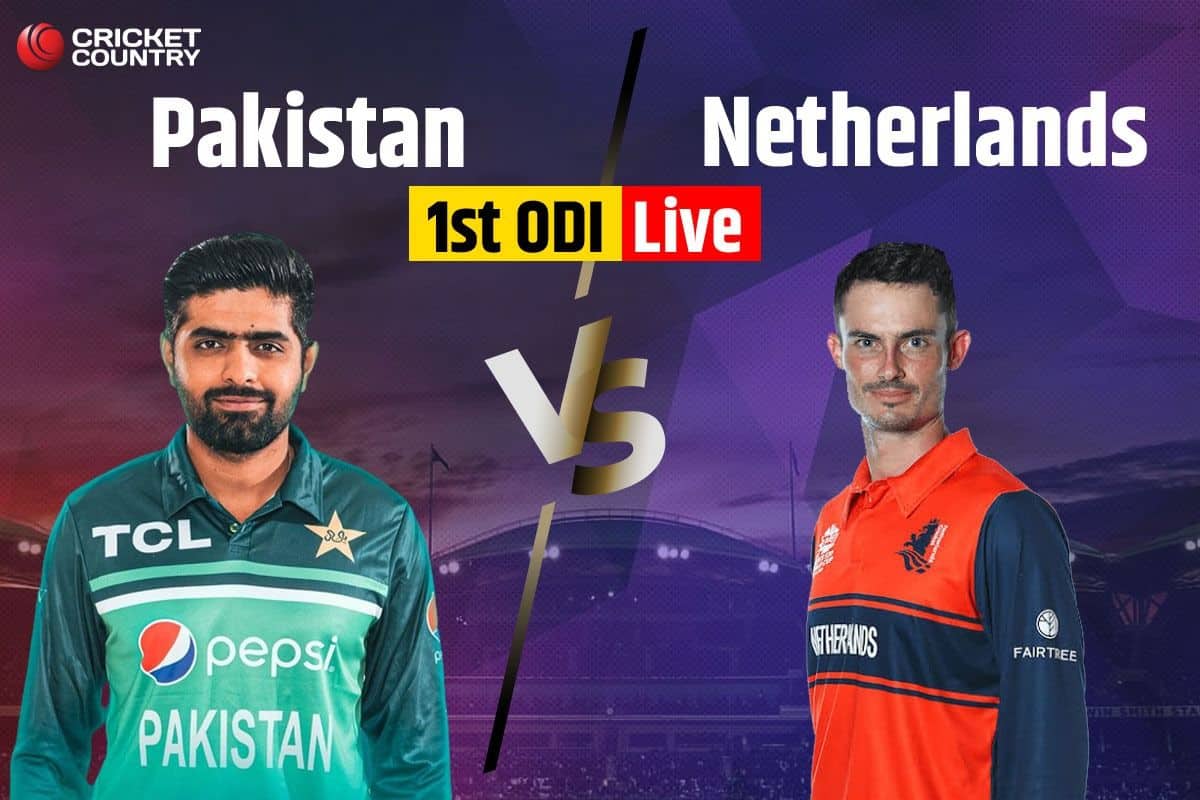 LIVE Score PAK vs NED 1st ODI, Rotterdam: Pakistan Opt To Bat