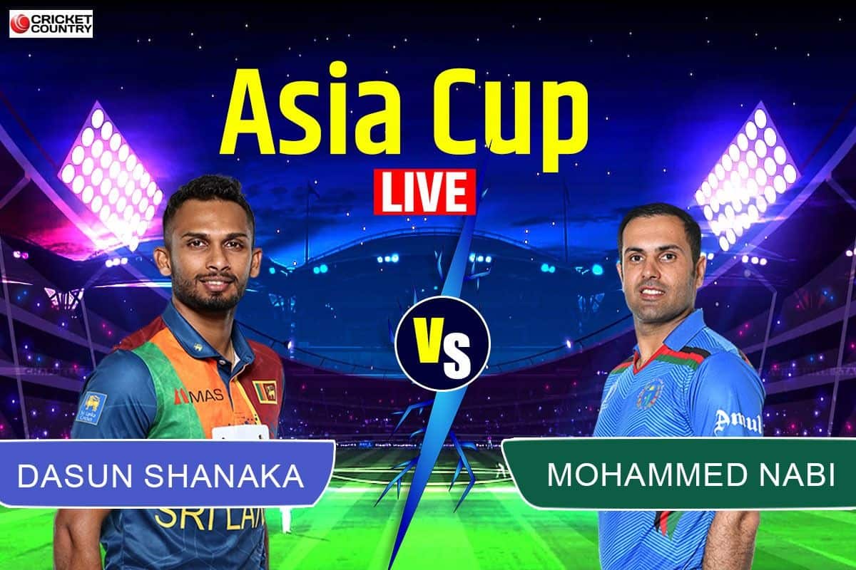 LIVE Score SL vs AFG T20I, Asia Cup 2022: SL Look For A Bright Start Of Tournament