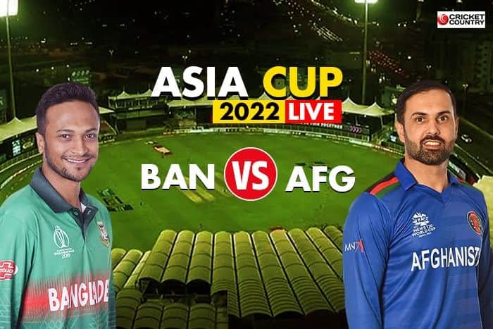 LIVE BAN vs AFG T20I Asia Cup 2022 Score & Updates: Najib, Ibrahim Stun BAN To Take AFG To Super 4s