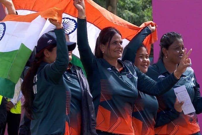 India bags historic gold in women’s four lawn bowl event