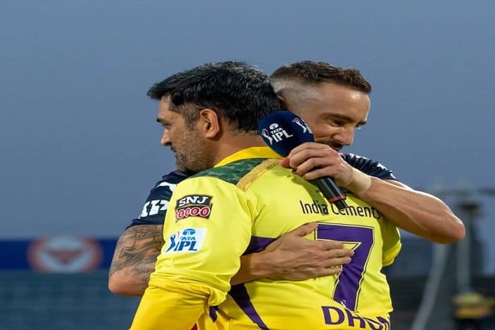 Du Plessis Pays Rich Tribute To MS Dhoni After Being Named Captain Of JSK In SA20 League