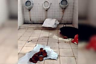 Food At UP Sports Camp Kept In The Toilet In The Stadium, Pic Goes Viral Over Social Media