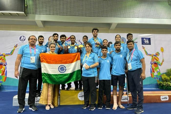 India Wins 7 Medals At Asia Pacific Deaf Badminton Championships In Thailand