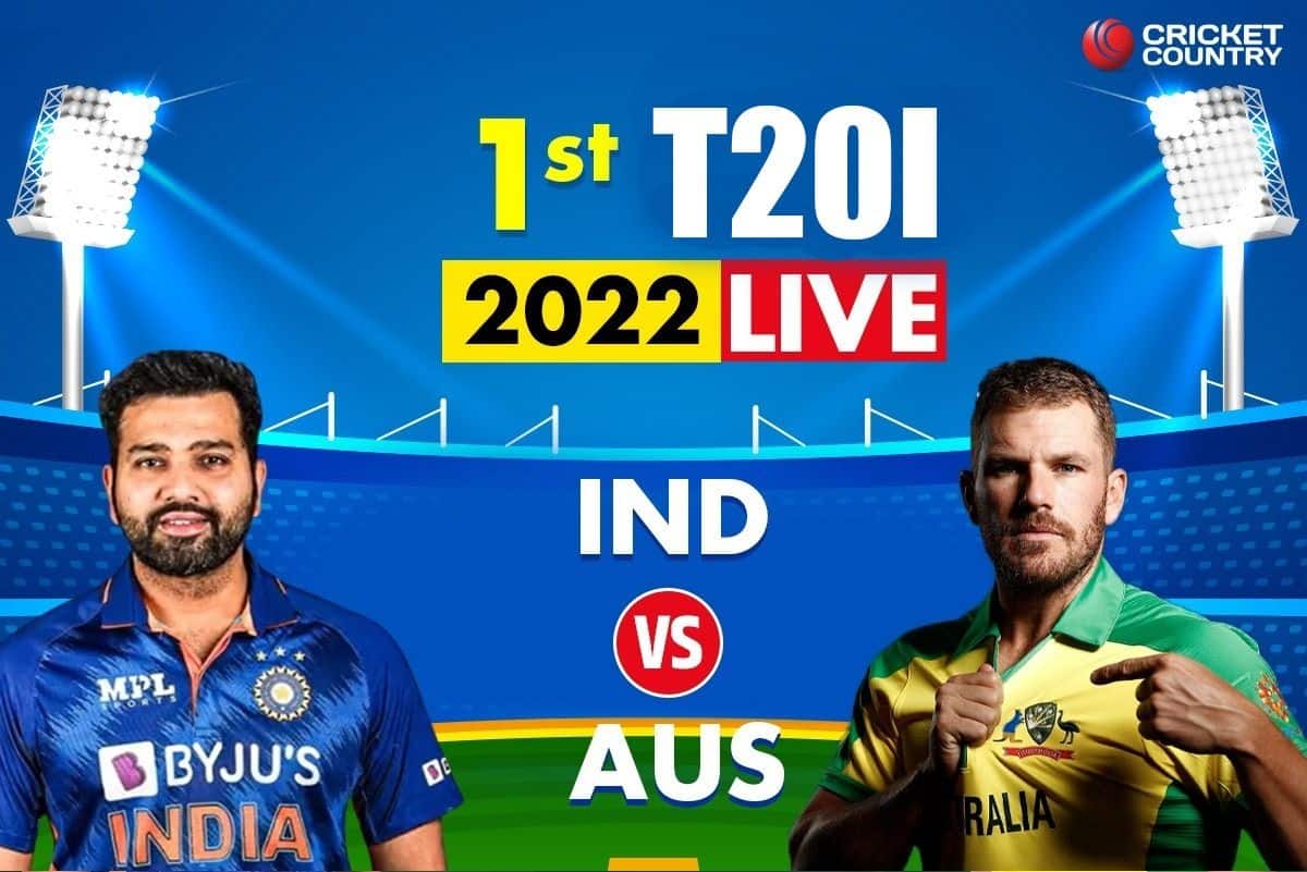 LIVE IND vs AUS 1st T20I Score, Mohali: H. Pandya's Brutal Assault Help IND Set Target Of 209
