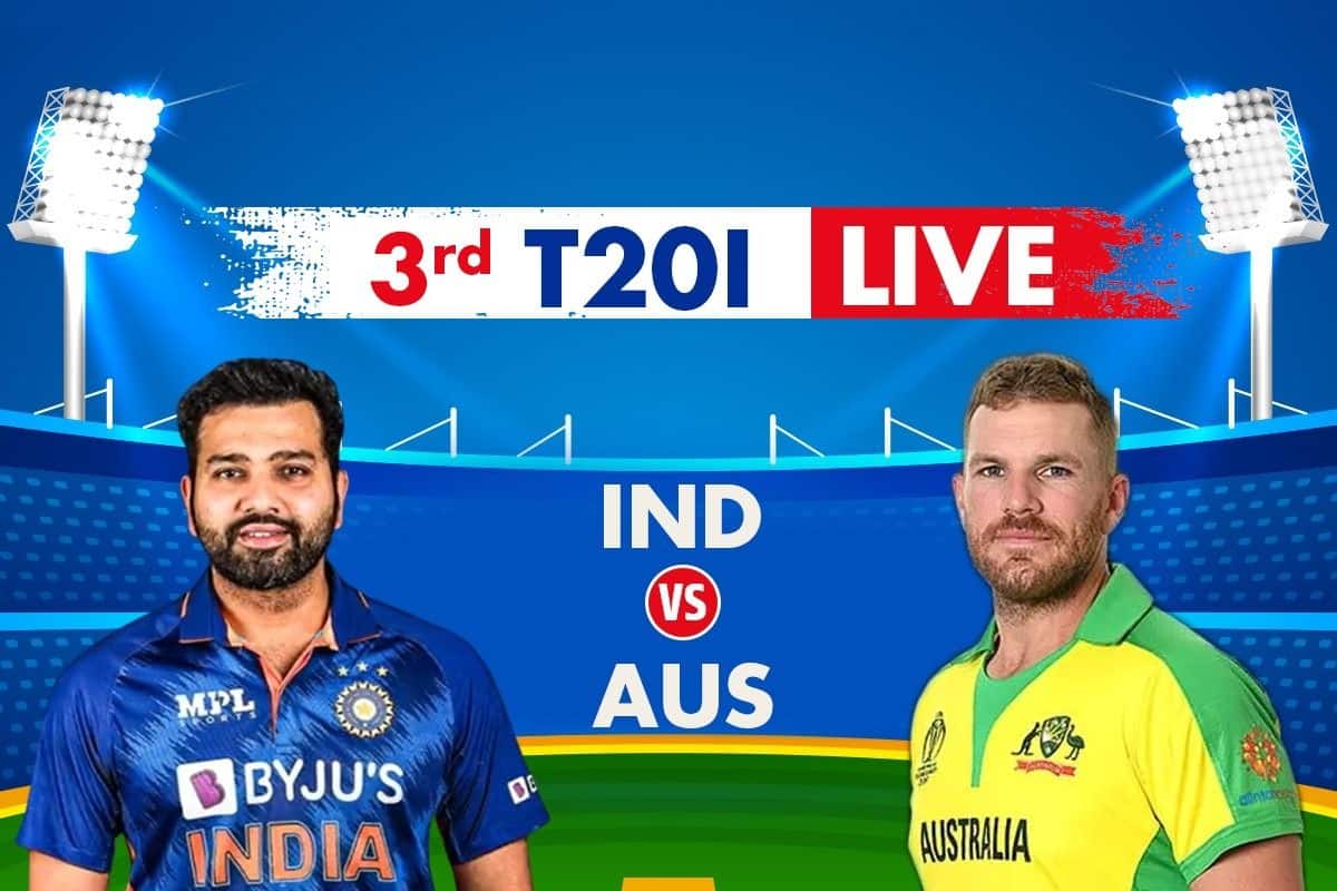 Live Score IND vs AUS 3rd T20I, Hyderabad: Kohli-Surya Give IND Six-Wicket Win, IND Win Series 2-1