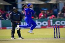 Kuldeep yadav hat trick against newzealand A Second unofficial one day
