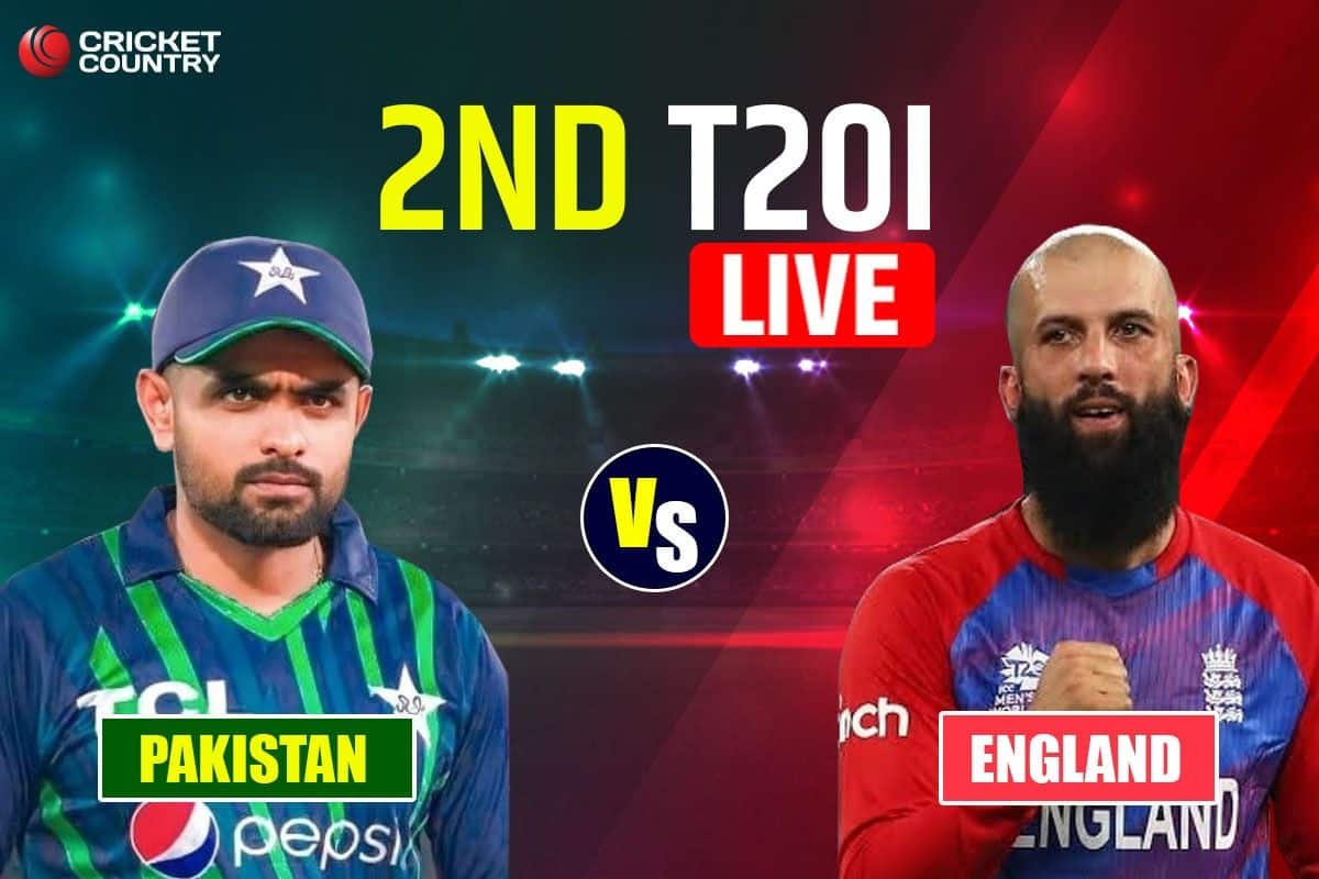 LIVE Score PAK vs ENG 2nd T20, Karachi: Babar-Rizwan Give Perfect Start For 200 Run Chase